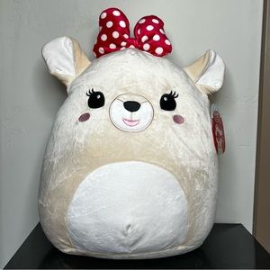 Squishmallow 12” Clarice from Rudolph the Reindeer Christmas Plush NWT